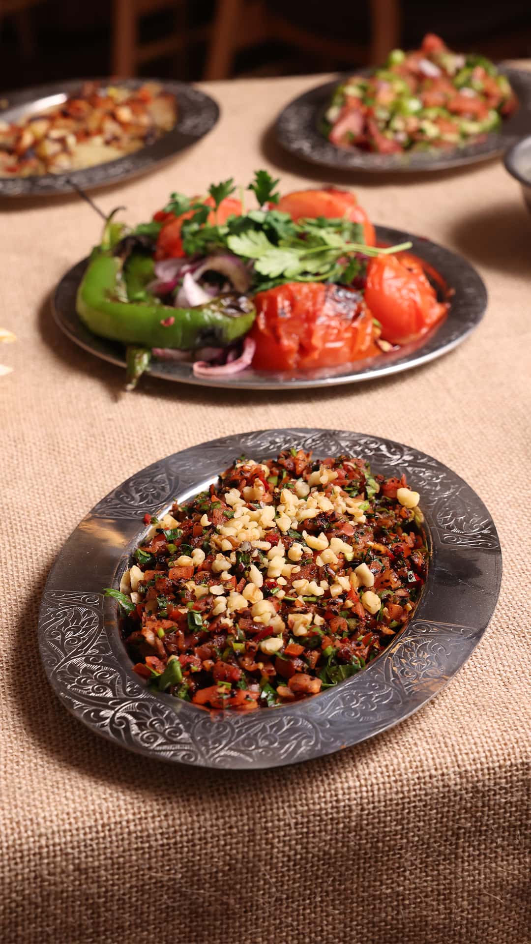 Salata sunumu